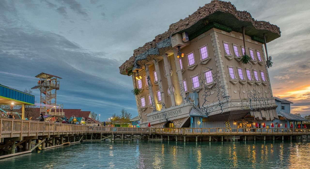 Broadway at the Beach Lake